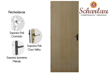 Porta interna para verniz com capa | Angelin Porta interna para verniz com capa | Angelin | Compensados e Madeiras Scharlau Ltda