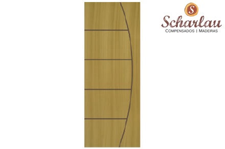 Porta Interna Frisada F19 Porta Interna Frisada F19 | Compensados e Madeiras Scharlau Ltda