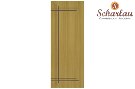 Porta Interna Frisada F37 Porta Interna Frisada F37 | Compensados e Madeiras Scharlau Ltda
